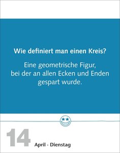 Beste Witze Tagesabreißkalender 2026