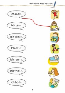 Mein Übungsheft Lesen 1. Klasse - Vom Satz zum Text