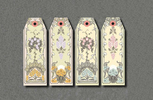 Papercraft Book Art Nouveau