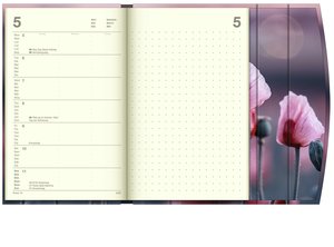Flowers 2025 - Diary - Buchkalender - Taschenkalender - 10x15