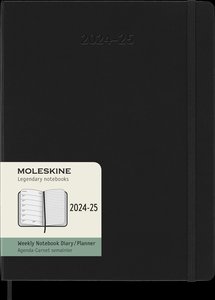 Moleskine 18 Monate Wochen Notizkalender 2024/2025, XL