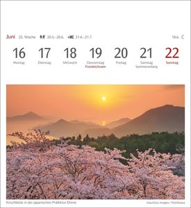 Farben der Natur Postkartenkalender 2025 - Wochenkalender mit 53 Postkarten