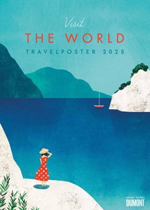 Travelposter 2025 – Reiseplakate-Kalender von DUMONT– Wand-Kalender – Poster-Format 50 x 70 cm