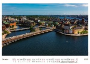 Schweden 2022 - White Edition - Timokrates Kalender, Wandkalender, Bildkalender - DIN A4 (ca. 30 x 21 cm)