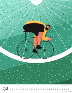 Bike Art Posterkalender 2026