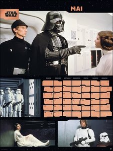 Star Wars Broschur XL Kalender 2022