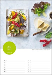 Salate der Superlative 2023 - Bild-Kalender 23,7 x 34 cm - Küchen-Kalender - gesunde Ernährung - leckere Gerichte