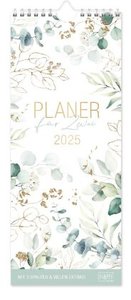 Planer für Zwei kompakt 2025 Wand-Kalender [Blattgold]