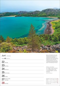 Wunder der Natur Wochenplaner 2026