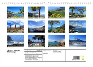 Teneriffa Insel der Glückseligen (Wandkalender 2024 DIN A3 quer), CALVENDO Monatskalender