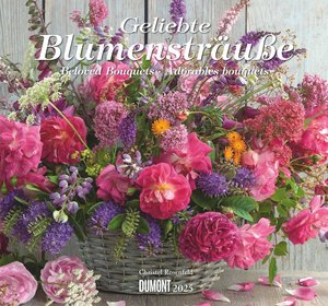 Geliebte Blumensträuße 2025 – DUMONT Wandkalender – mit allen wichtigen Feiertagen – Format 38,0 x 35,5 cm