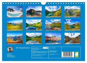 Der Tappenkarsee (Wandkalender 2024 DIN A4 quer), CALVENDO Monatskalender