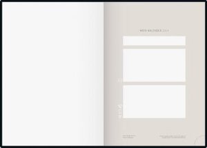 Wochenkalender, Buchkalender, 2024, Fabulous, Kunststoff-Einband, hellgrau