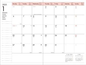MARK'S 2024/2025 Taschenkalender B6 vertikal, Colors, Blue
