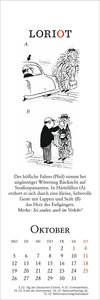 Loriot Lesezeichen & Kalender 2026