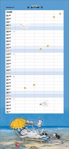 Jacob Familienplaner für Katzenliebhaber 2026