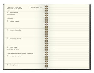 Buchkalender Times Small12 Tizio Flexicover 2023
