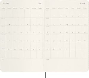 Moleskine 12 Monate Wochen Notizkalender 2024 - Precious & Ethical, Large/A5, Boa Grün