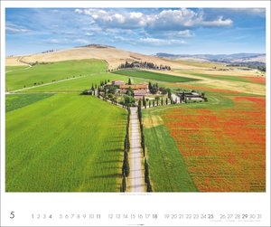 Toskana Kalender 2025 - Zypressen und das Licht des Südens