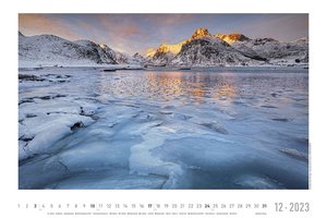 Die Kunst der Fotografie - Wasser 2023 - Bildkalender 49,5x33 cm - herrliche Landschaftsbilder - Wandkalender - Wandplaner - Naturkalender