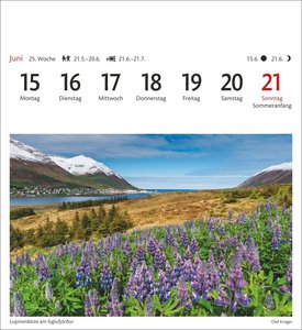 Island Sehnsuchtskalender 2026