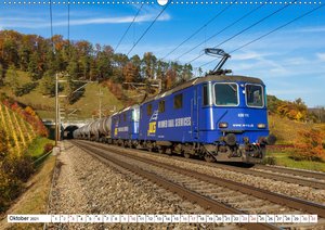 Für Güter die Bahn (Wandkalender 2021 DIN A2 quer)