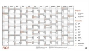 Schreibtischkalender Österreich 2024. Tischkalender zum Aufstellen. Klappkalender mit österreichischen Feiertagen und Schulferien. 24 x 18 cm.