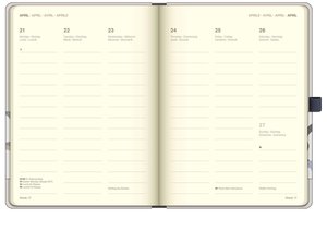 Stone 2025 - Diary - Buchkalender - Taschenkalender - 16x22