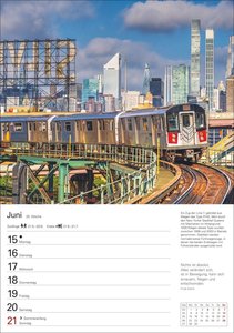 Eisenbahnen Wochenplaner 2026
