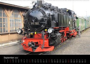 Sächsische Dampfeisenbahnen 2023 (Wandkalender 2023 DIN A2 quer)