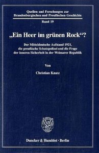 "Ein Heer im grünen Rock"?