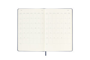 Moleskine 12 Monate Wochen Notizkalender 2023, Large/A5, Saphir