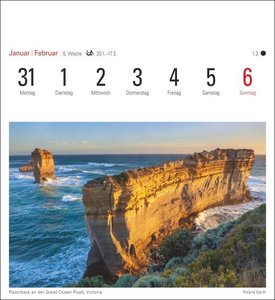 Australien Kalender 2022