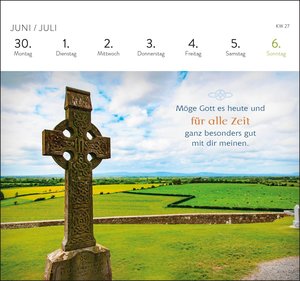 Postkartenkalender 2025: Irische Segenswünsche