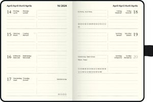 Wochenkalender, Taschenkalender, 2024, Kompagnon, Modell 732, PU-Einband, flexibel, tulip