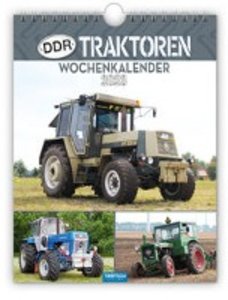 Trötsch Wochenkalender zum Hängen DDR Traktoren 2023