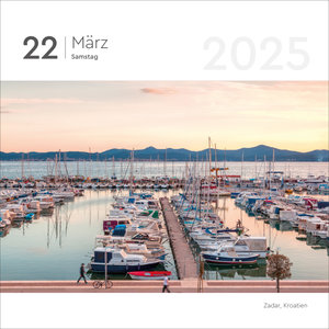 Tage am Wasser quer durch Europa - KUNTH 365-Tage-Abreißkalender 2025
