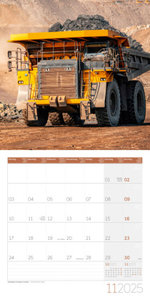 Bagger Kalender 2025 - 30x30