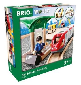 BRIO Straßen und Schienen Reise Set