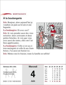 Französisch Sprachkalender 2025