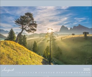 Alpen im Licht Kalender 2025