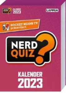 Rocket Beans TV – Nerd Quiz-Kalender 2023 mit Fragen rund um Games, Filme und Popkultur