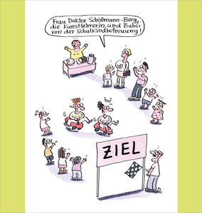 Cartoon - Kalender 2023 Ganztag und Hort