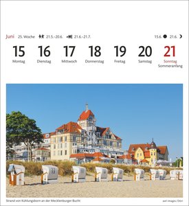 Ostseeküste Sehnsuchtskalender 2026