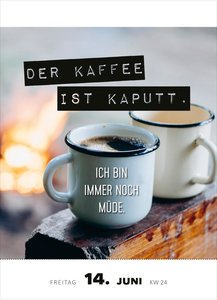 myNOTES Abreißkalender Heute: Tag der geschlossenen Tür!