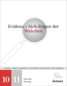 Der Philosophie-Kalender Tagesabreißkalender 2026
