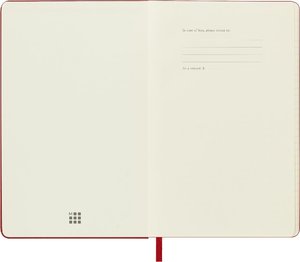 Moleskine 12 Monate Wochen Notizkalender 2024, Pocket/A6, Scharlachrot