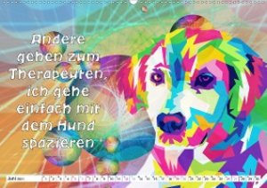 Spruchkalender - frech und bunt (Wandkalender 2021 DIN A2 quer)
