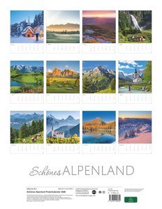 Schönes Alpenland Posterkalender 2026