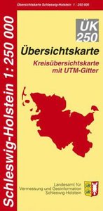 Schleswig-Holstein, Kreisübersichtskarte